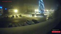 Střed obce Rokytnice nad Jizerou