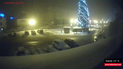 Střed obce Rokytnice nad Jizerou