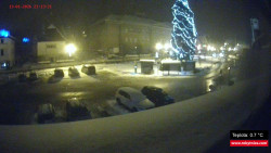 Střed obce Rokytnice nad Jizerou