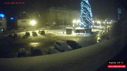 Střed obce Rokytnice nad Jizerou