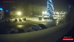 Střed obce Rokytnice nad Jizerou