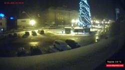 Střed obce Rokytnice nad Jizerou