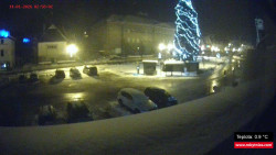 Střed obce Rokytnice nad Jizerou