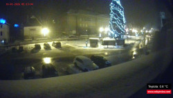 Střed obce Rokytnice nad Jizerou