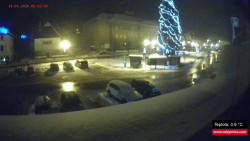 Střed obce Rokytnice nad Jizerou