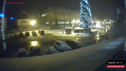 Střed obce Rokytnice nad Jizerou