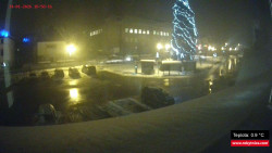 Střed obce Rokytnice nad Jizerou