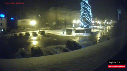 Střed obce Rokytnice nad Jizerou