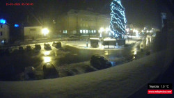 Střed obce Rokytnice nad Jizerou