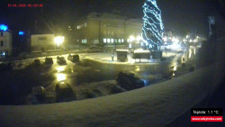 Střed obce Rokytnice nad Jizerou