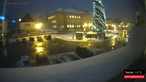 Město Rokytnice nad Jizerou - Střed obce Rokytnice nad Jizerou - 15.1.2026 v 07:15 Město Rokytnice nad Jizerou - Střed obce Rokytnice nad Jizerou - 15.1.2026 v 07:15