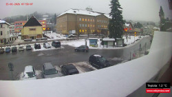 Střed obce Rokytnice nad Jizerou