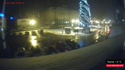 Střed obce Rokytnice nad Jizerou