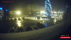 Střed obce Rokytnice nad Jizerou