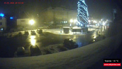 Střed obce Rokytnice nad Jizerou