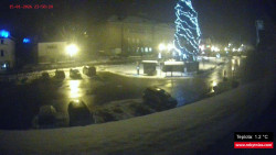 Střed obce Rokytnice nad Jizerou