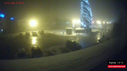 Střed obce Rokytnice nad Jizerou