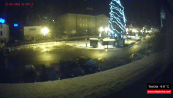 Střed obce Rokytnice nad Jizerou