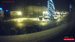 Střed obce Rokytnice nad Jizerou