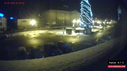 Střed obce Rokytnice nad Jizerou