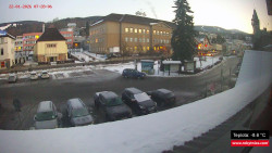 Střed obce Rokytnice nad Jizerou