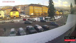 Střed obce Rokytnice nad Jizerou