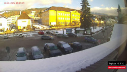 Střed obce Rokytnice nad Jizerou