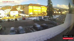 Střed obce Rokytnice nad Jizerou