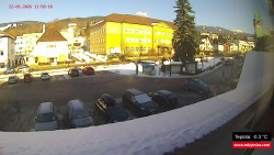 Střed obce Rokytnice nad Jizerou