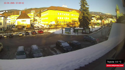 Střed obce Rokytnice nad Jizerou