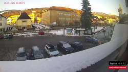 Střed obce Rokytnice nad Jizerou