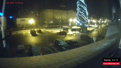 Střed obce Rokytnice nad Jizerou