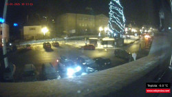 Střed obce Rokytnice nad Jizerou