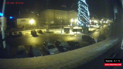 Střed obce Rokytnice nad Jizerou