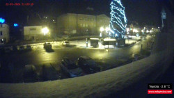 Střed obce Rokytnice nad Jizerou