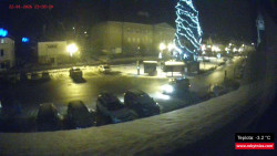 Střed obce Rokytnice nad Jizerou