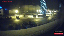 Střed obce Rokytnice nad Jizerou