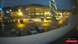 Střed obce Rokytnice nad Jizerou