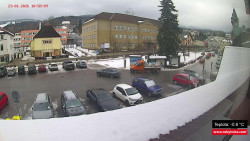 Střed obce Rokytnice nad Jizerou