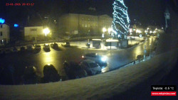 Střed obce Rokytnice nad Jizerou