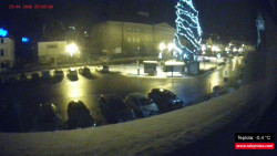 Střed obce Rokytnice nad Jizerou