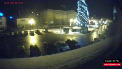 Střed obce Rokytnice nad Jizerou