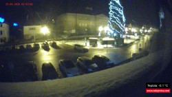 Střed obce Rokytnice nad Jizerou