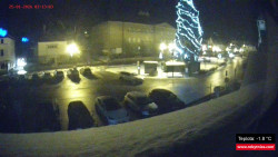 Střed obce Rokytnice nad Jizerou