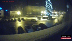 Střed obce Rokytnice nad Jizerou