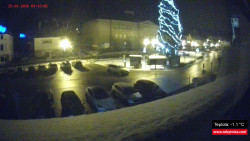 Střed obce Rokytnice nad Jizerou