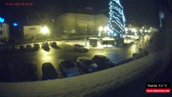 Střed obce Rokytnice nad Jizerou