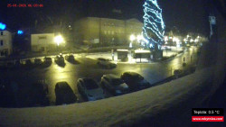 Střed obce Rokytnice nad Jizerou