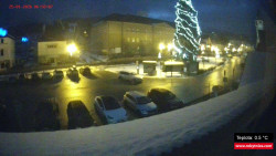 Střed obce Rokytnice nad Jizerou