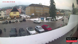 Střed obce Rokytnice nad Jizerou